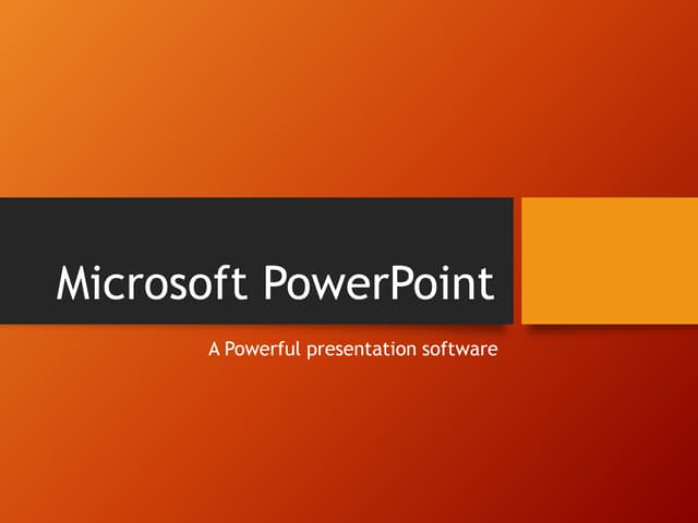 what is Microsoft Powerpoint PPT what is Microsoft Powerpoint PPT