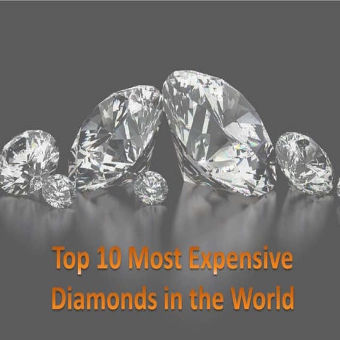 top 10 percious diamonds 