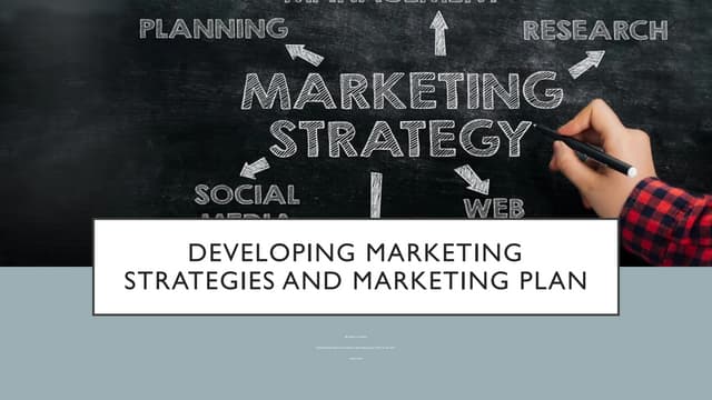 power point presentation on strategy and plan.pptx