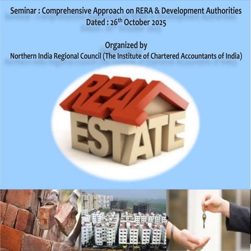 Power Point Presentation (PPT) on RERA dated 26.10.2025.pdf