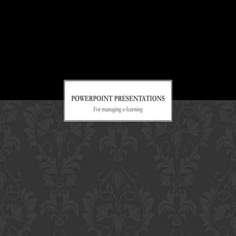 Powerpoint presentations