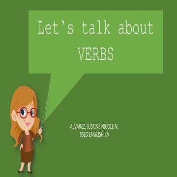 VERBS LECTURE BSE
