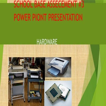 Computer Printer | PPTX