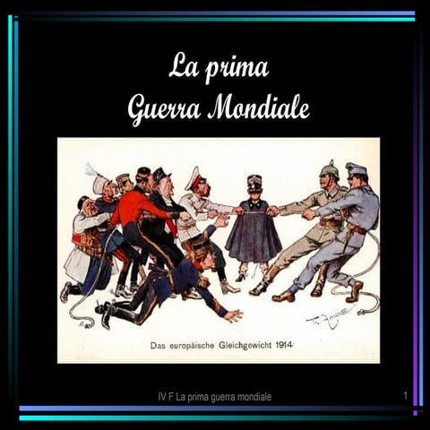 PRIMA GUERRA MONDIALE