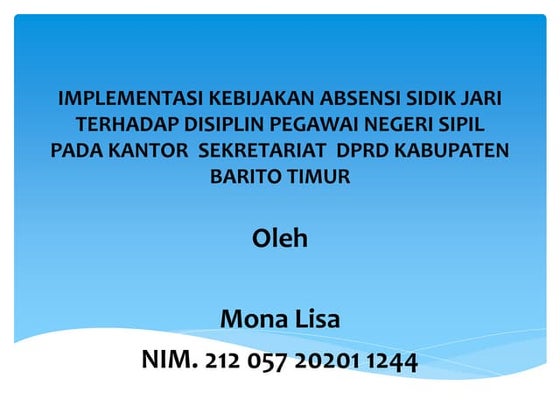 template ppt kuantitatif mahasiswa sempro | PPTX
