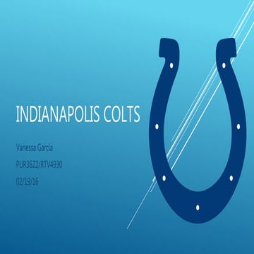 Indianapolis Colts | PPTX