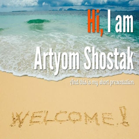 PowerPoint Visual Resume