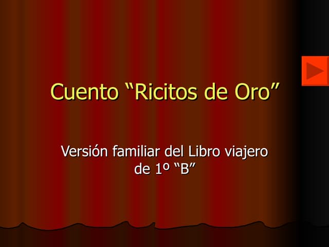 Power Point Ricitos De Oro