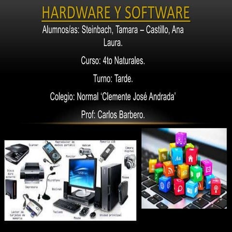 Hardware y Software | PPTX