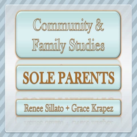 Powerpoint  Sole  Parents