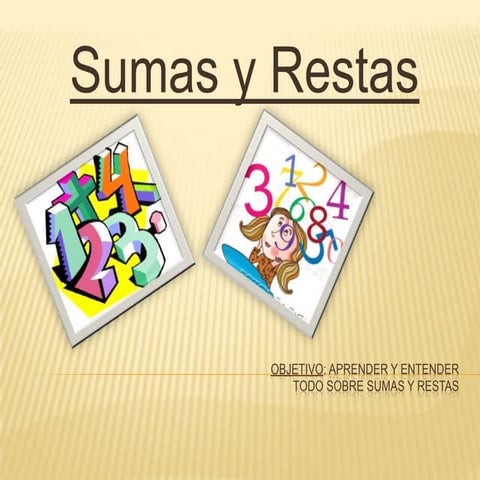 Power point sumas y restas   copia