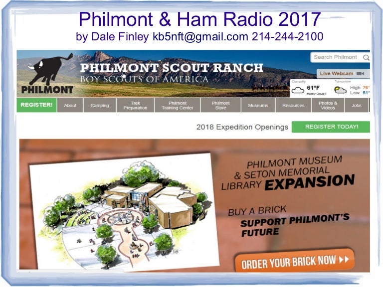 PhilmontScoutRanch2017 (Jambo / Ham Radio at PSR)
