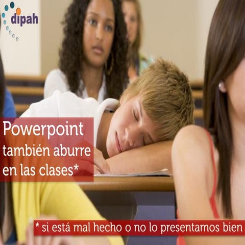 POWERPOINT TAMBIEN ABURRE EN LAS CLASES
