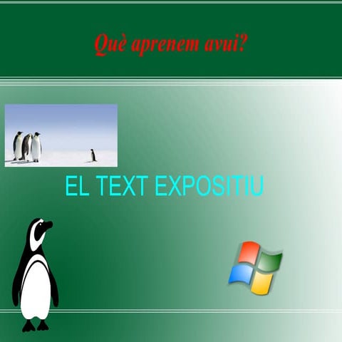 El text expositiu Marcos 