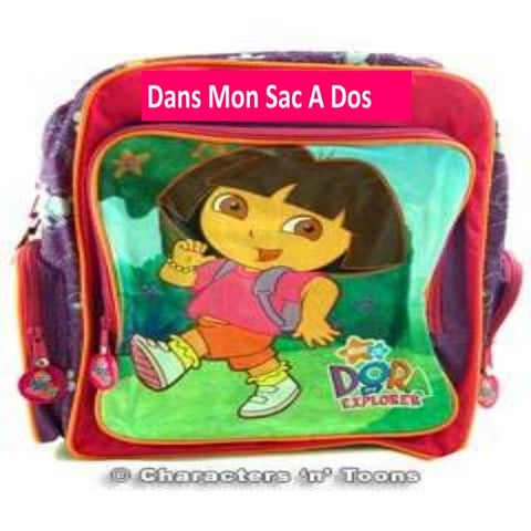 Dans le sac a dos! de Daniela