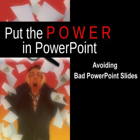 Power Point Tips