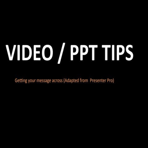 PowerPoint TIps