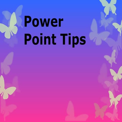 Power point tips.pptx eacker