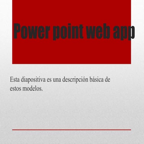 Tutorial: CREA TU PRESENTACIÓN EN POWERPOINT ONLINE. | PPTX