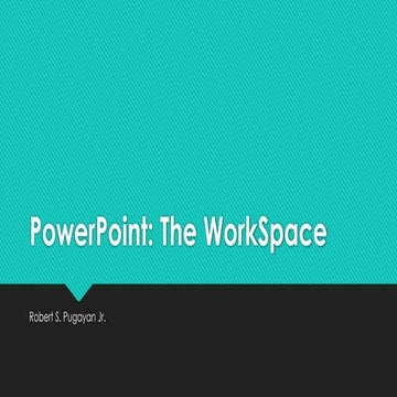 powerpoint workstation intended for learners.pptx