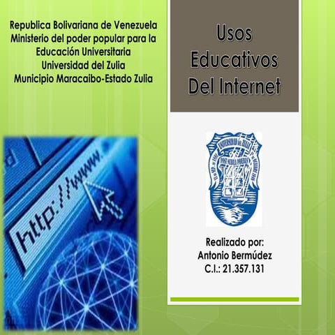 Usos Educativo del Internet