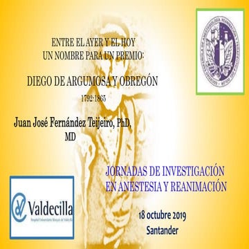 Diego de Argumos y Obregón (17921865)Power pont diego de argumosa PPT