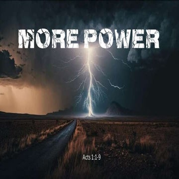 More Power