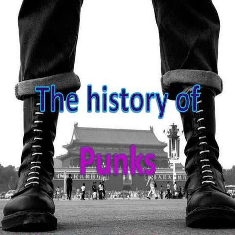 Punk rock presentation | PPTX