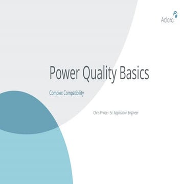 Power Quality Basics_Complex Compatibility_Aclara