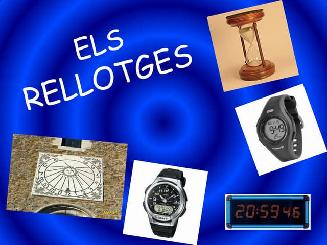 Els rellotges | PPT