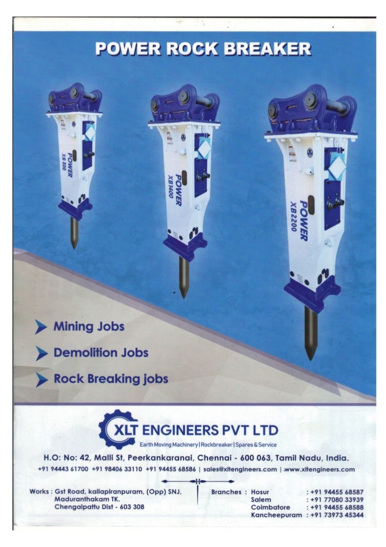 Power Hydraulic Rock Breaker Manufacturer