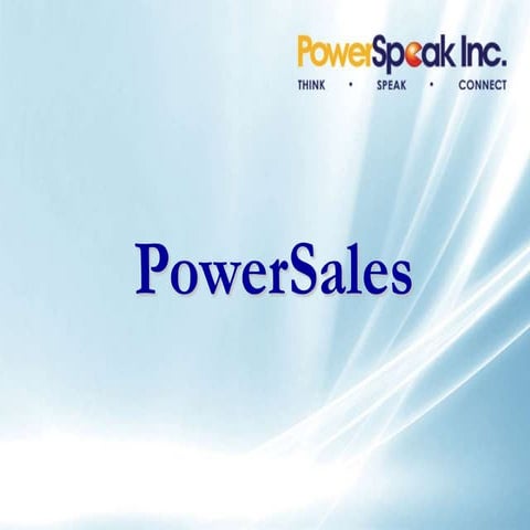 PowerSales handling objections and closing the sale
