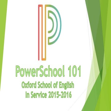 Power school 101