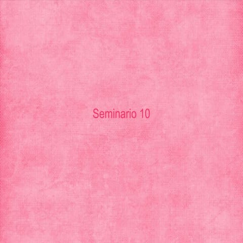 Power seminario 10