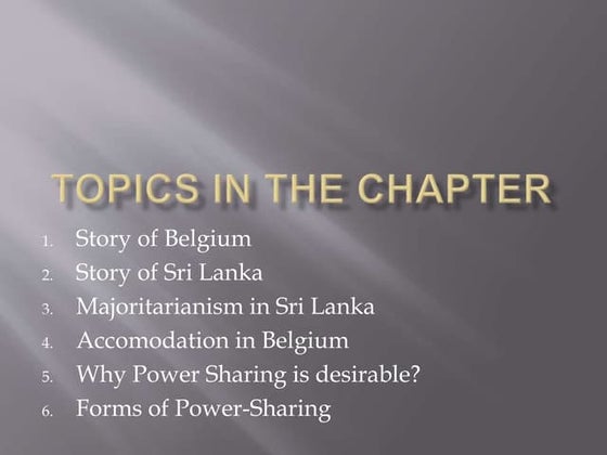 CLASS 10 CHAPTER POWER SHARING NOTES PDF visual data 5