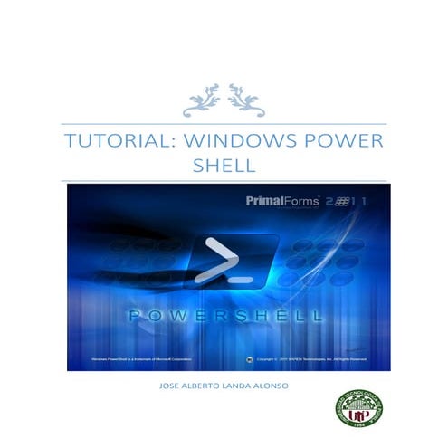 Tutorial power shell | PDF