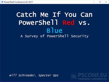 Catch Me If You Can: PowerShell Red vs Blue