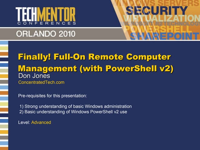 PowerShell Remoting
