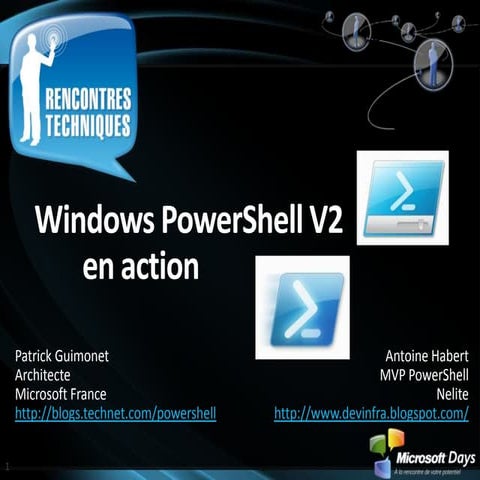 Power Shell V2 en action - avec Posh Board 2.0