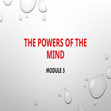 Personal Development_Powers of the Mind_Lesson 5.pptx