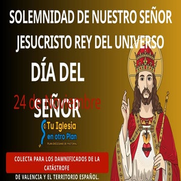 POWER SOLEMNIDAD DE NUESTRO SEÑOR JESUCRISTO REY DEL UNIVERSO CICLO B ...