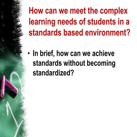 Power standards slideshow