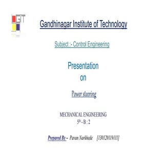 Power steering system