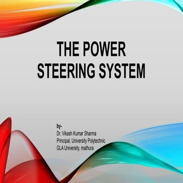 Power steering system