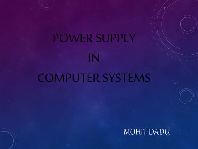 Power Supply