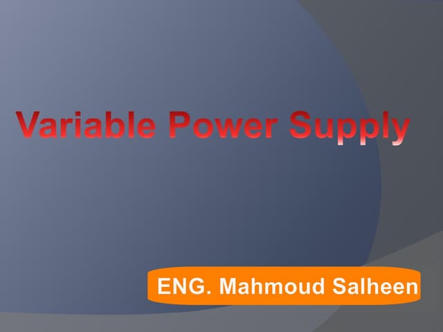 Power supply