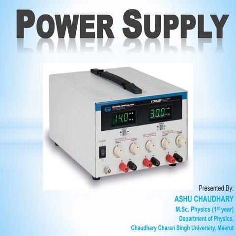 POWER SUPPLY(Ashu).pptx