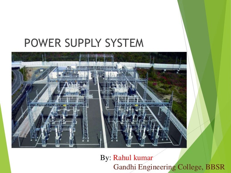 Power supply system for Robot