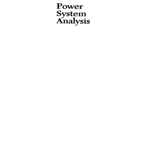 Power system analysis, hafi sadat