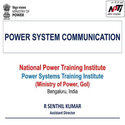 POWER SYSTEM COMMUNICATION SENTHIL KUMAR.pdf
